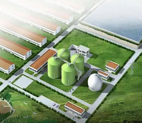 規(guī)?；镎託夤こ?></a></p>
<h2>規(guī)模化生物沼氣工</h2>
<p class=